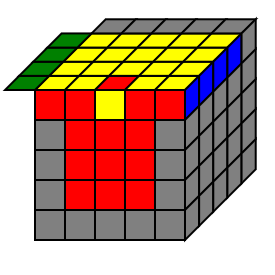 五阶魔方的最后一组棱